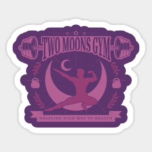 Big Moon Little Moon Gym - Pink Sticker